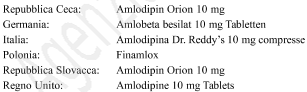 Amlodipina Dr. Reddy’s 10 mg compresse