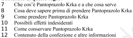 Pantoprazolo Krka 40 mg compresse gastroresistenti