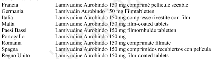 Lamivudina Aurobindo 150 mg compresse rivestite con film